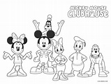 Dibujos de Mickey Mouse Clubhouse para colorear - Páginas para imprimir ...