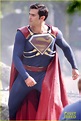 Tyler Hoechlin Films a Big Fight Scene in His 'Superman' Suit!: Photo ...