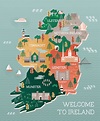Maps Of Ireland Detailed Map Of Ireland In English Tourist Map Of Images