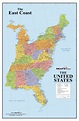 Map Of Northeast Us And Canada East Coast Usa Map Best Of Printable ...