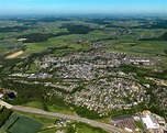 Luftbild Simmern (Hunsrück) - Stadtansicht von Simmern (Hunsrück) im Bundesland Rheinland-Pfalz
