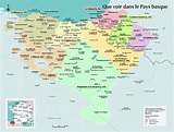 Provinces du Pays basque » Voyage - Carte - Plan