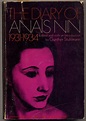 The Diary of Anaïs Nin by NIN, Anaïs. Edited with an Introduction by ...