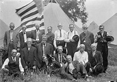 1913 Battle of Gettysburg reunion. 50 years after the battle ...