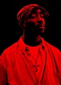 'Tupac Shakur' Poster by Egi Saputra | Displate | Dark red wallpaper ...