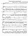 None but the Lonely Heart (for violin and piano) - Tchaikovsky Sheet ...