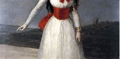 Goya. Enamorado de María Teresa Cayetana de Silva Álvarez de Toledo. La ...