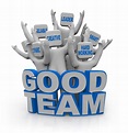 Good Team - People with Teamwork Qualities Stock Illustration ...