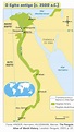 Blog de Geografia: Mapa - O Egito antigo (c. 3500 a.C.)