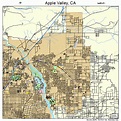 Apple Valley California Street Map 0602364