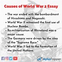 Causes of World War 2 Essay | Essay on Causes of World War 2 for ...