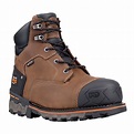 Timberland Pro Men's Boondock 6" Soft Toe Work Boots - Brown Oiled ...