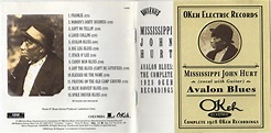 BlogRoddus: Mississippi John Hurt - Avalon Blues The Complete 1928 OKeh ...