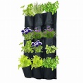 Pri Gardens Hanging Vertical Wall Planter for Herbs & Plants, W 20" x H ...