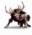 The Fiend is a brawny three-eyed ungulate monster with antlers that ...