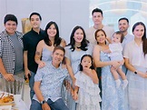 Vic Sotto and Dina Bonnevie attend their grandson's 1st birthday and ...