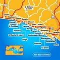 Rapallo . Free Beaches, Castle on the Sea, Rapallo Map • Italy Travel Ideas