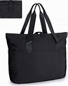 BAGSMART Tote Bag for Women, Foldable Tote Bag With Zipper Large ...