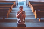 Man_praying_in_church - Canadian Baptists of Western Canada