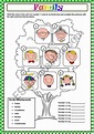 FAMILY - ESL worksheet by macomabi