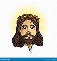 Jesus Christ El Salvador Y El Hijo Santos Del Personaje De Dibujos ...