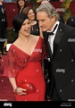 Actor Kevin Kline and his wife Phoebe Cates arrive at the 81st Academy ...
