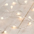 40 Warm White Berry Fairy Lights | Lights4fun.co.uk