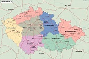 Чехия на карте - фото
