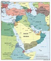 Middle East Map - Full size | Gifex