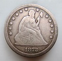 1872 CC Seated Quarter | Coin Talk