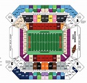 Raymond James Stadium, Tampa FL - Seating Chart View