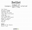 Wishbone Ash Set List from 9th April 2010 | Masters Of Rock South ...