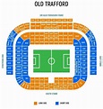 Old Trafford Football Stadium - Seating Plan | Old trafford, Trafford ...