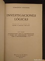 edmund husserl, investigaciones logicas, revist - Comprar Libros ...