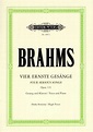 4 Ernste Gesänge op. 121 von Johannes Brahms | im Stretta Noten Shop kaufen
