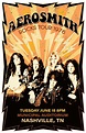 Aerosmith Vintage Style Poster Aerosmith Tour Poster Retro | Etsy
