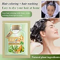【Easy Hair Dyeing In 10 Minutes】Natural Botanical Extract Hair Color ...