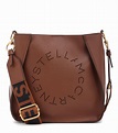 Stella McCartney Stella Logo Shoulder Bag in Brown - Save 9% - Lyst