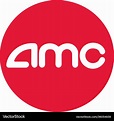 Amc logo on white background Royalty Free Vector Image