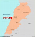 Beirut Map | Lebanon | Maps of Beirut