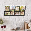 Lavish Home Collage Picture Frame with 8 Openings for 4x6 Photos- Wall ...