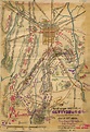 Archive hand drawn map of Gettysburg from 1863 : r/mapmaking