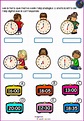 Divertidos relojes para trabajar las horas (4) – Imagenes Educativas