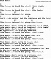 Top 1000 Folk and Old Time Songs Collection: This Train - Lyrics with ...