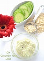Homemade Cucumber Face Mask (Easy Recipe) - Lavender & Macarons