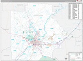 Tuscaloosa County, AL Wall Map Premium Style by MarketMAPS - MapSales