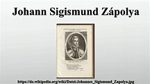 Johann Sigismund Zápolya - YouTube
