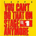 FRANK ZAPPA – YOU CANT DO THAT ON STAGE ANYMORE – VOL 1 – America Dvd