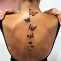 Tatuaggi farfalle | la magia e la delicatezza nascoste dietro questo ...