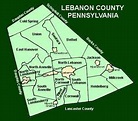 Lebanon County School District Map. Here is a color coded map of the ...